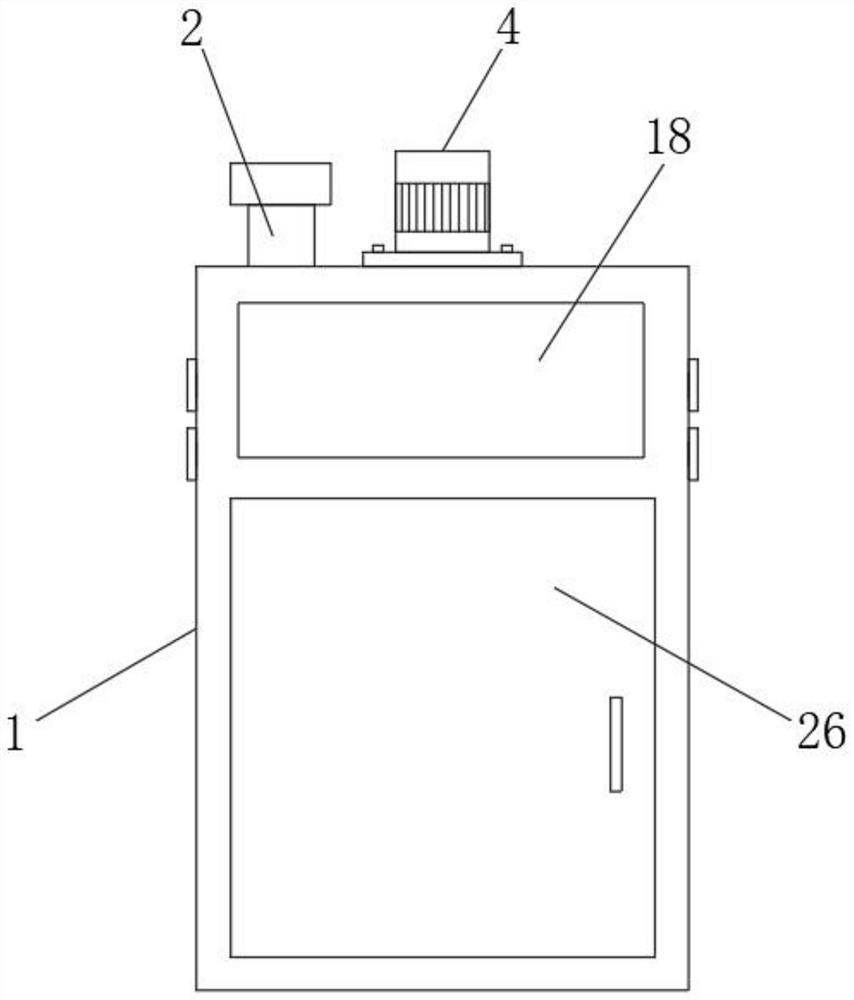 Environment-friendly garbage can forming device