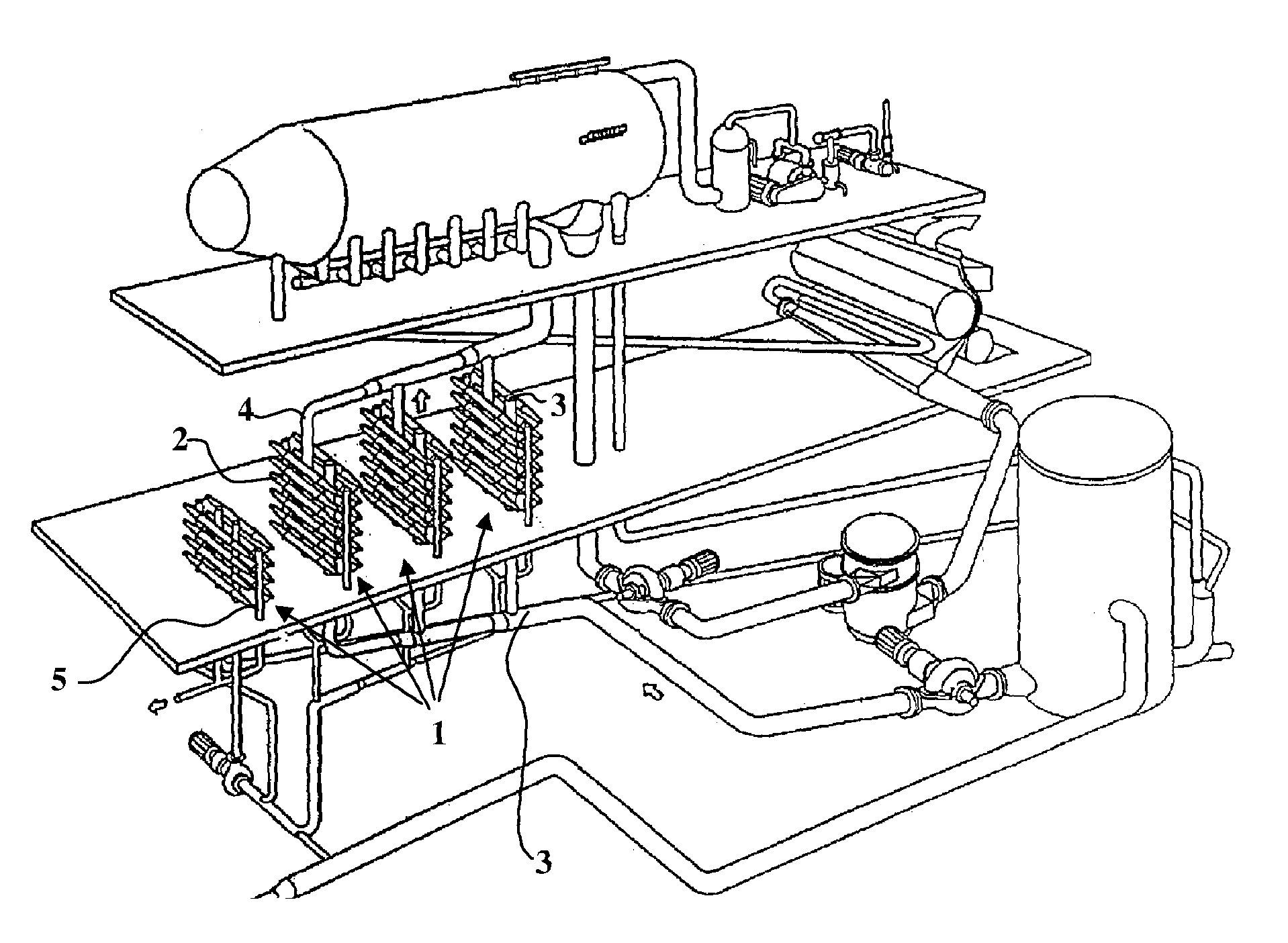 Closing valve unit for a cyclone