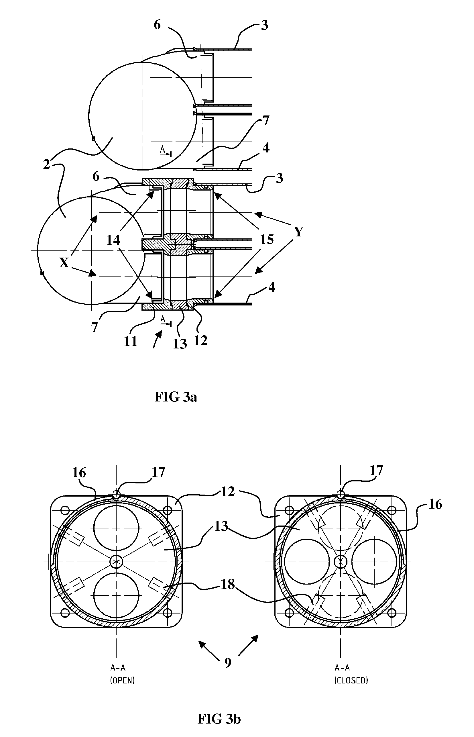 Closing valve unit for a cyclone