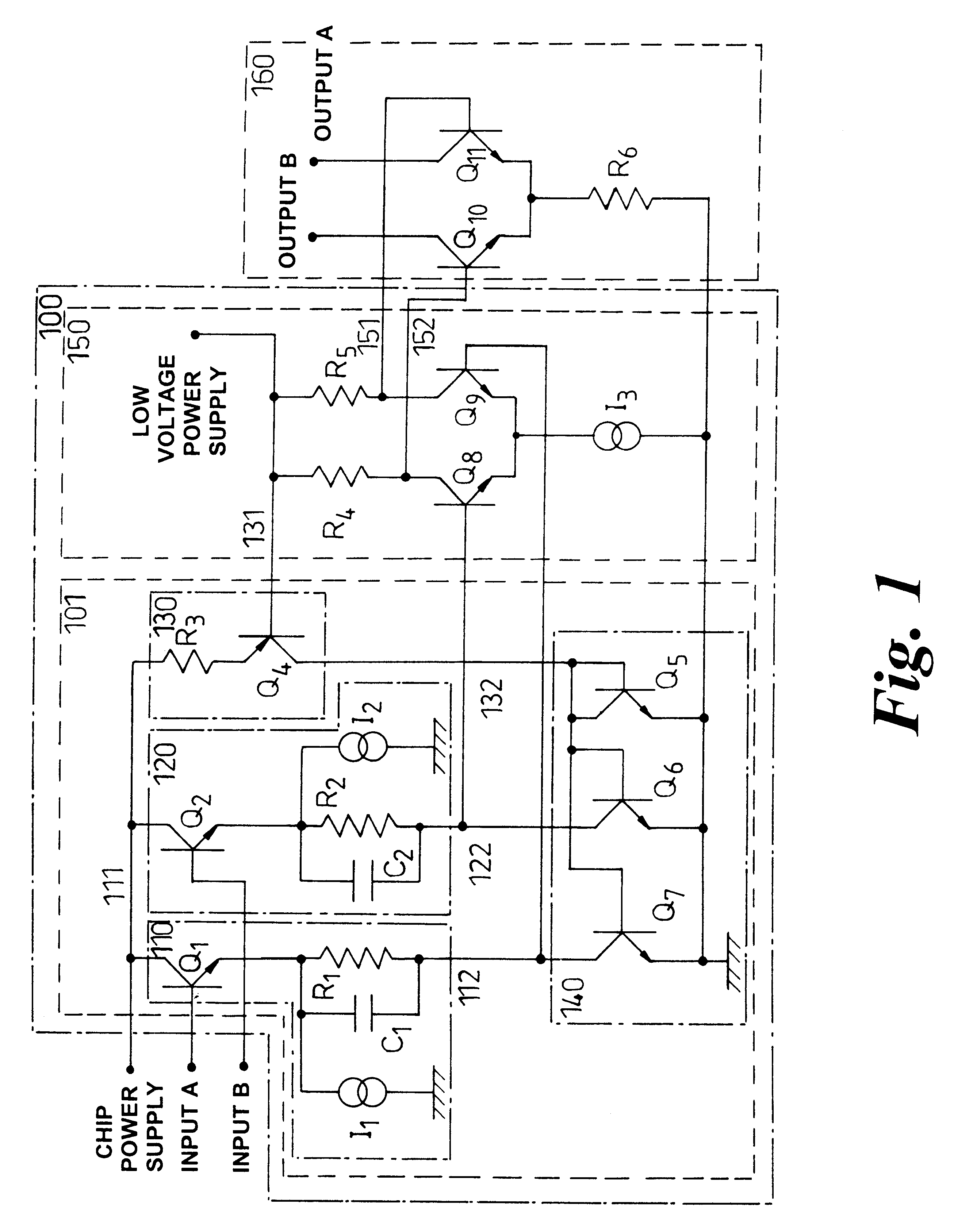 High speed level shift circuit for low voltage output
