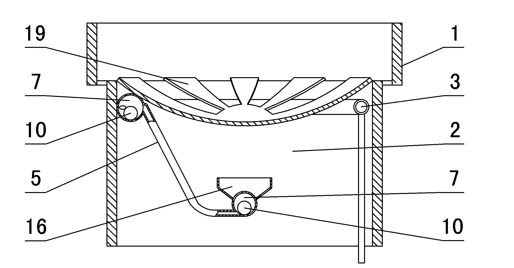 Carbon deposition prevention gasifier