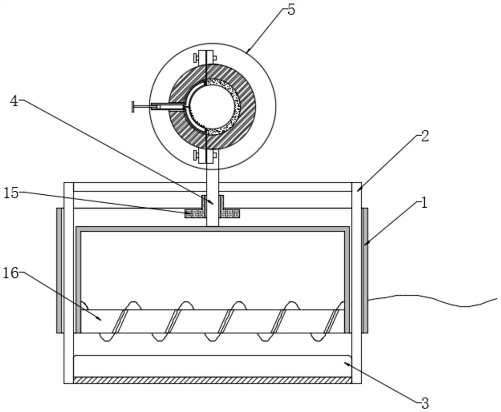 A cable coiling locking device on a tower