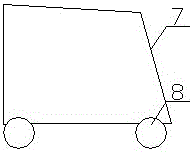 Automobile glass guide rail automatic gluing and installation tooling