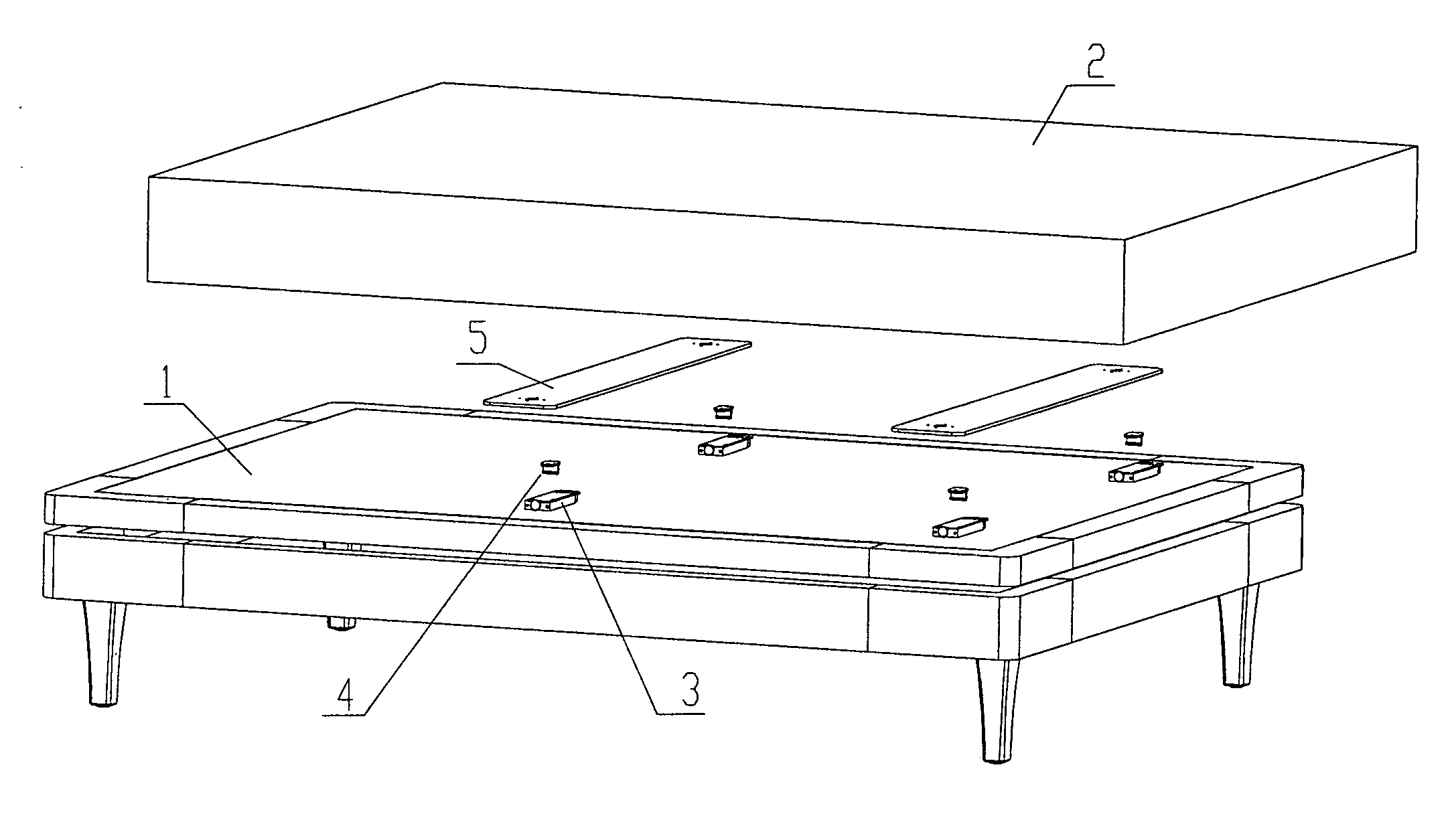 Bolt Attachment for Electric Bed Bedboard