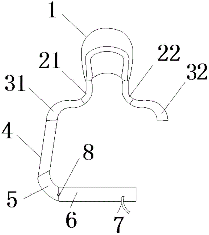 Head, neck and upper limb joint movement device used after operation for repairing oral and maxillofacial defect through pectoralis major myocutaneous flaps