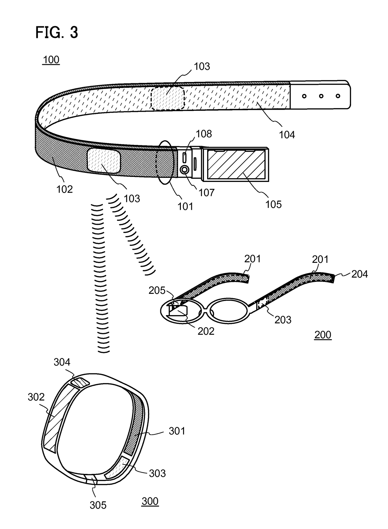 Power supply belt containing flexible battery and power generation means for supplying power to portable electronic devices, including wearable devices