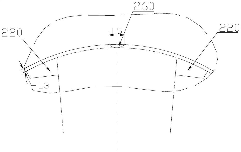 Rotor punching sheet, motor rotor and motor
