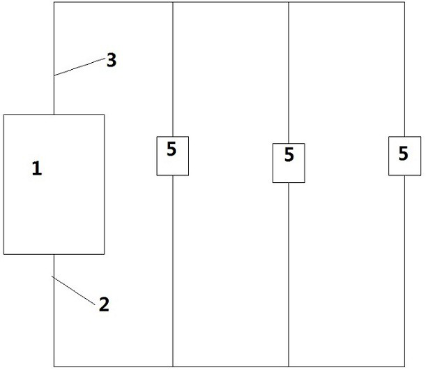 A thermal storage heating system and leak detection method