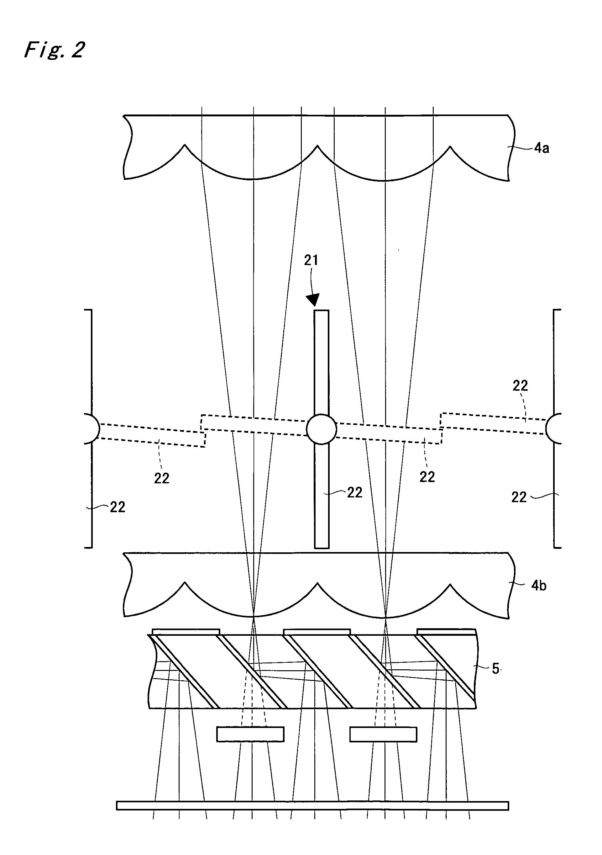 Shutter device and projection type video display