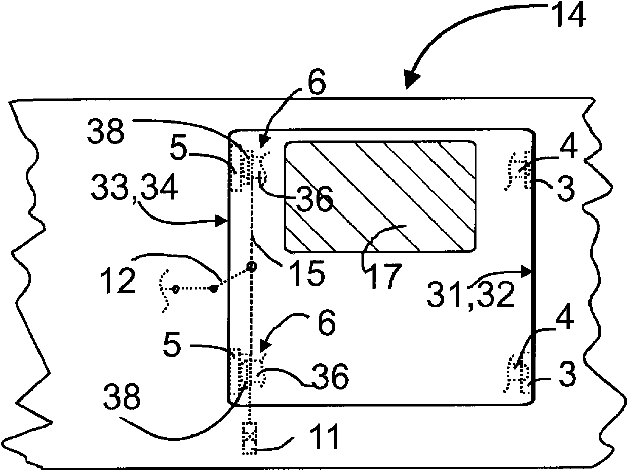 Interlock for swing-out door