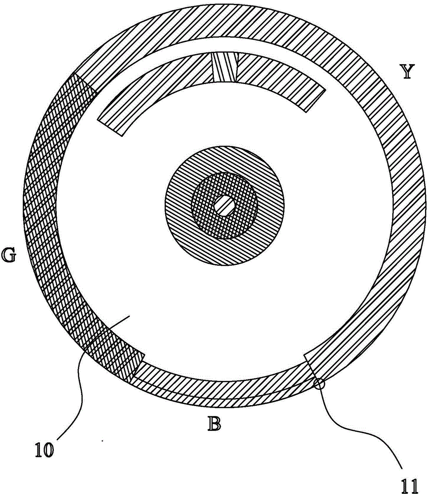 Dual-mode display device and method for projector