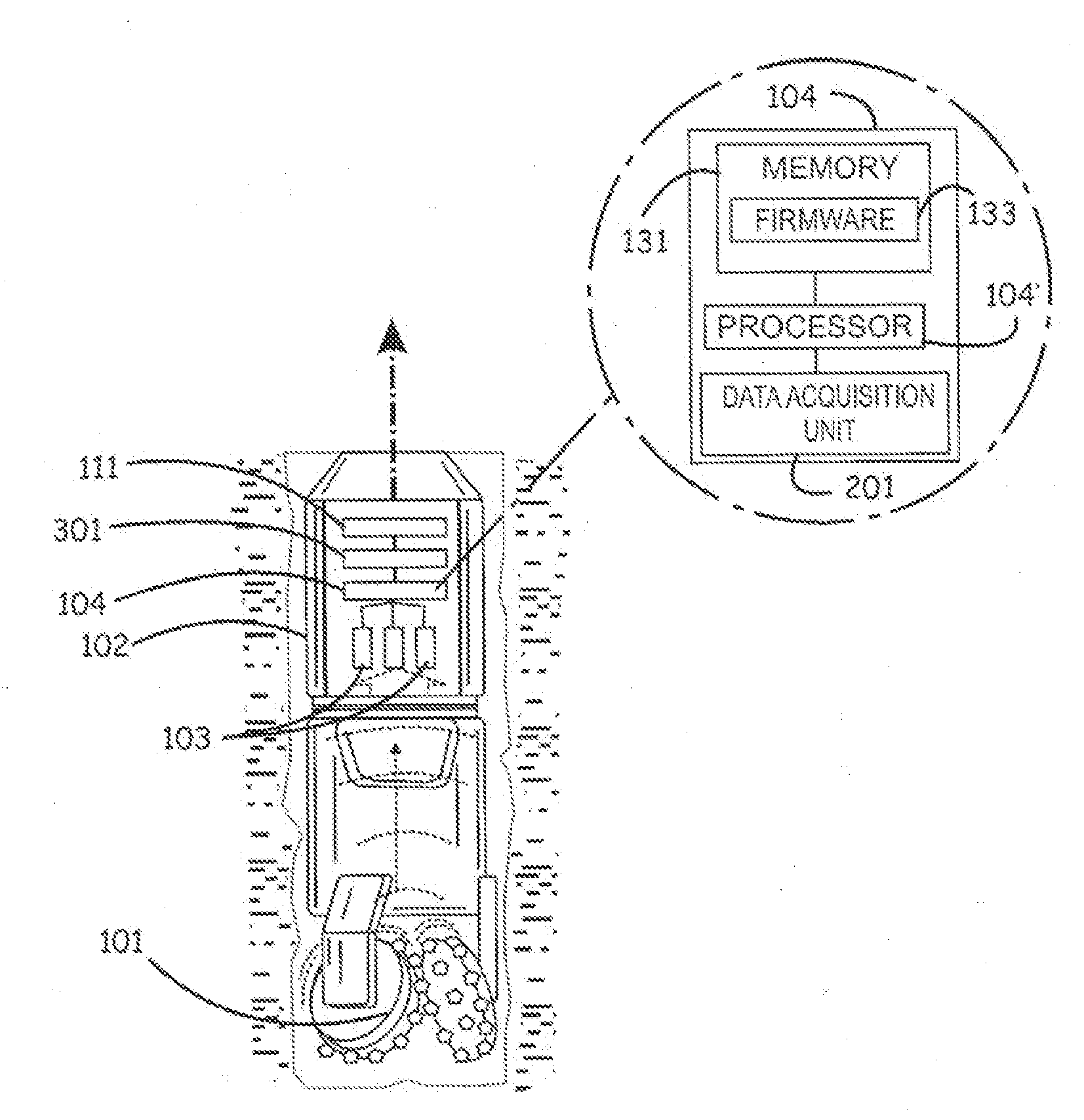 Method of evaluating rock properties while drilling using downhole acoustic sensors and telemetry system