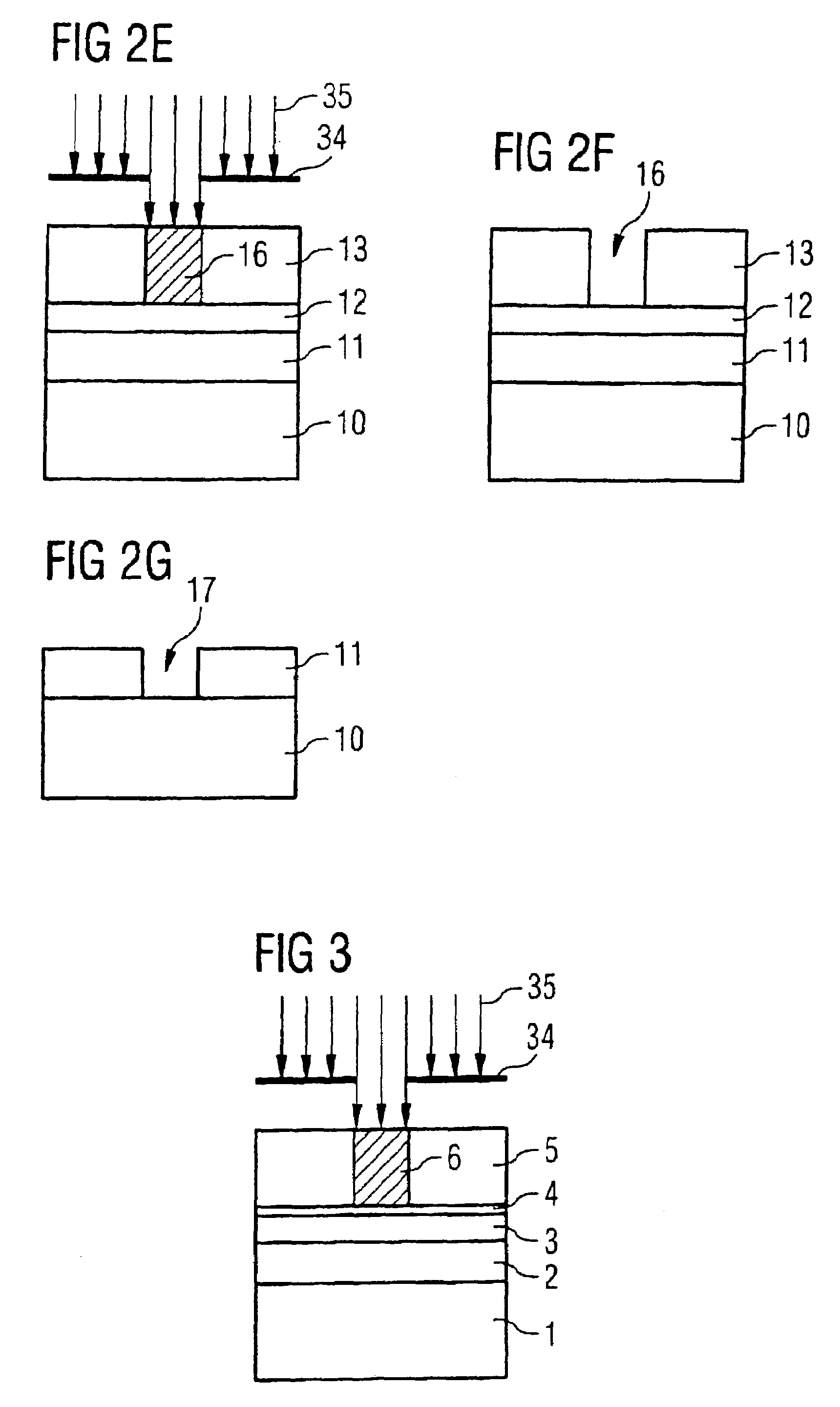 Method for fabricating a patterned layer on a semiconductor substrate