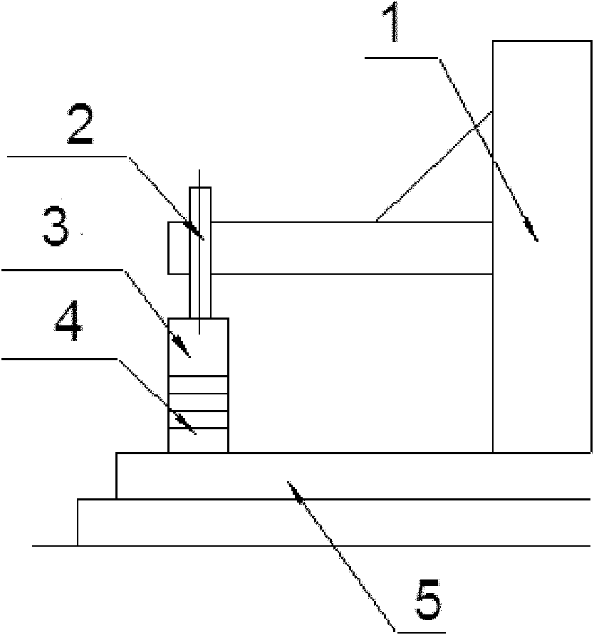 Process for holding down transformer body
