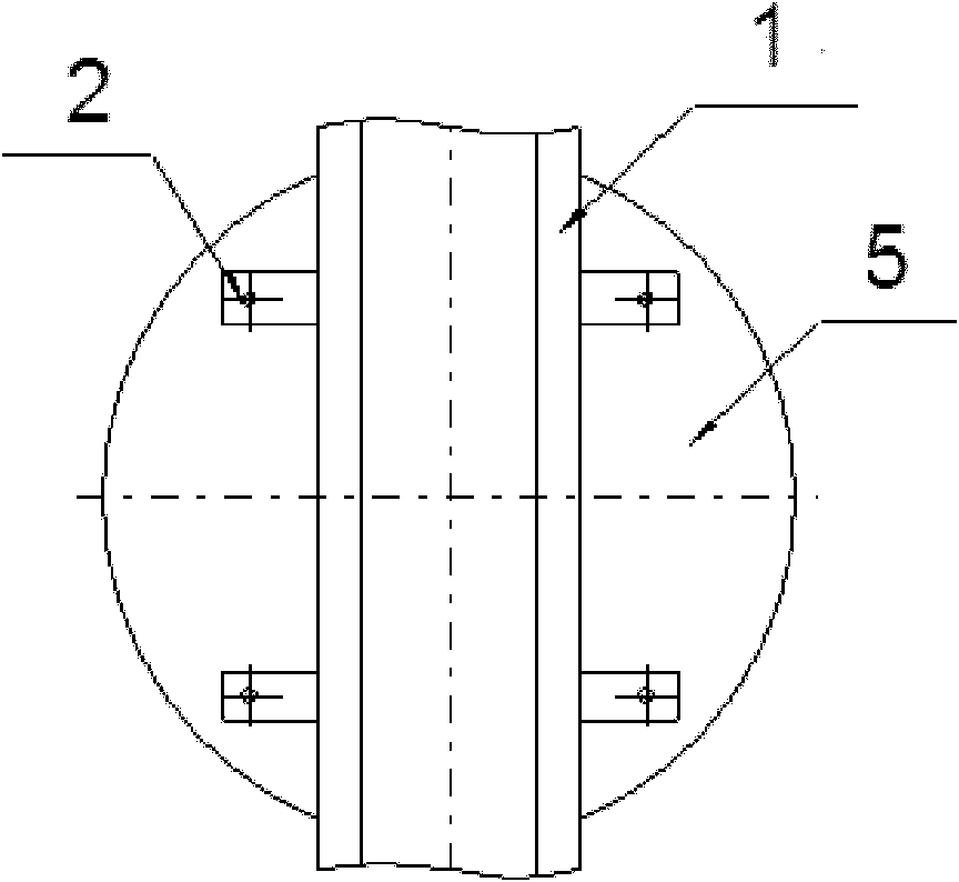 Process for holding down transformer body