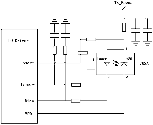 Open-loop mode parallel optical module lifetime prediction method and device