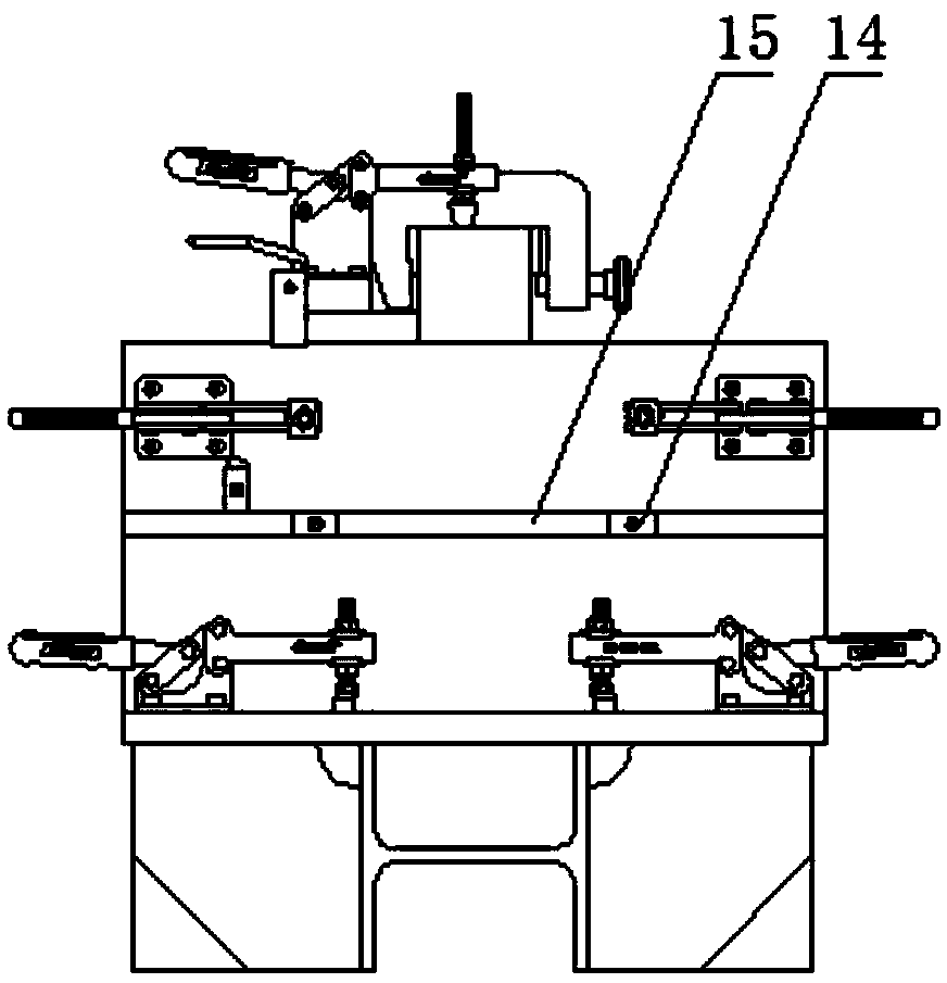 Equipment for positioning and mounting corner support