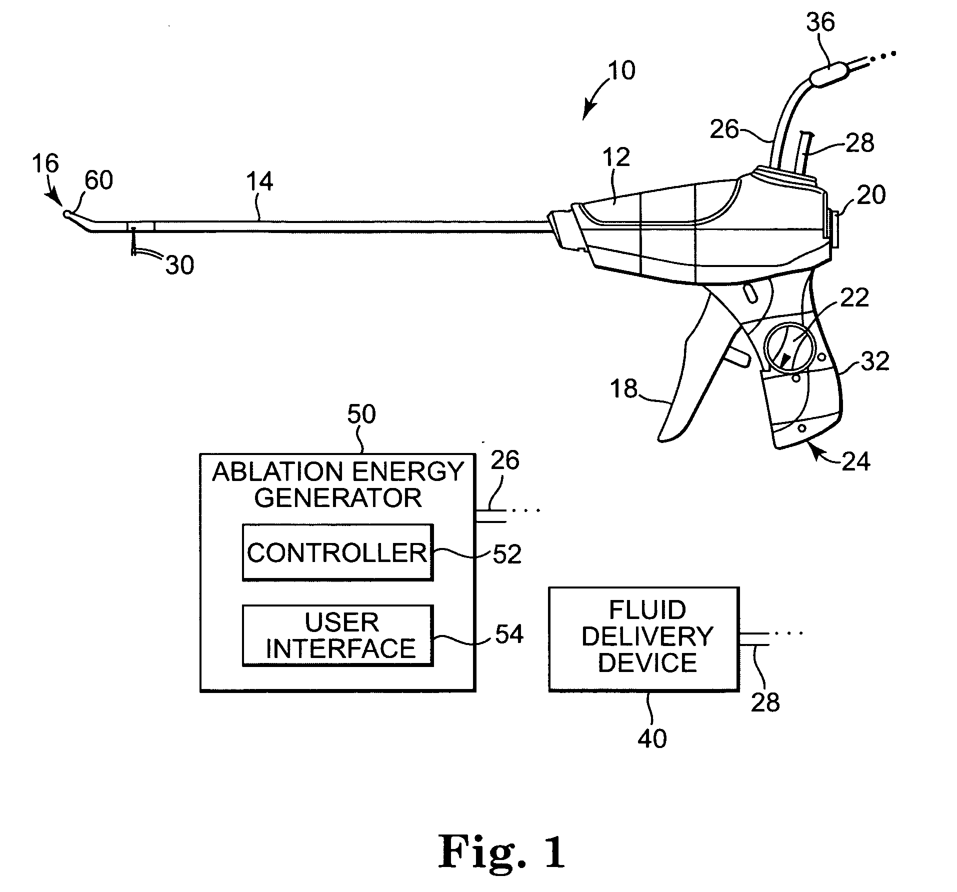 Transurethral needle ablation system with flexible catheter tip