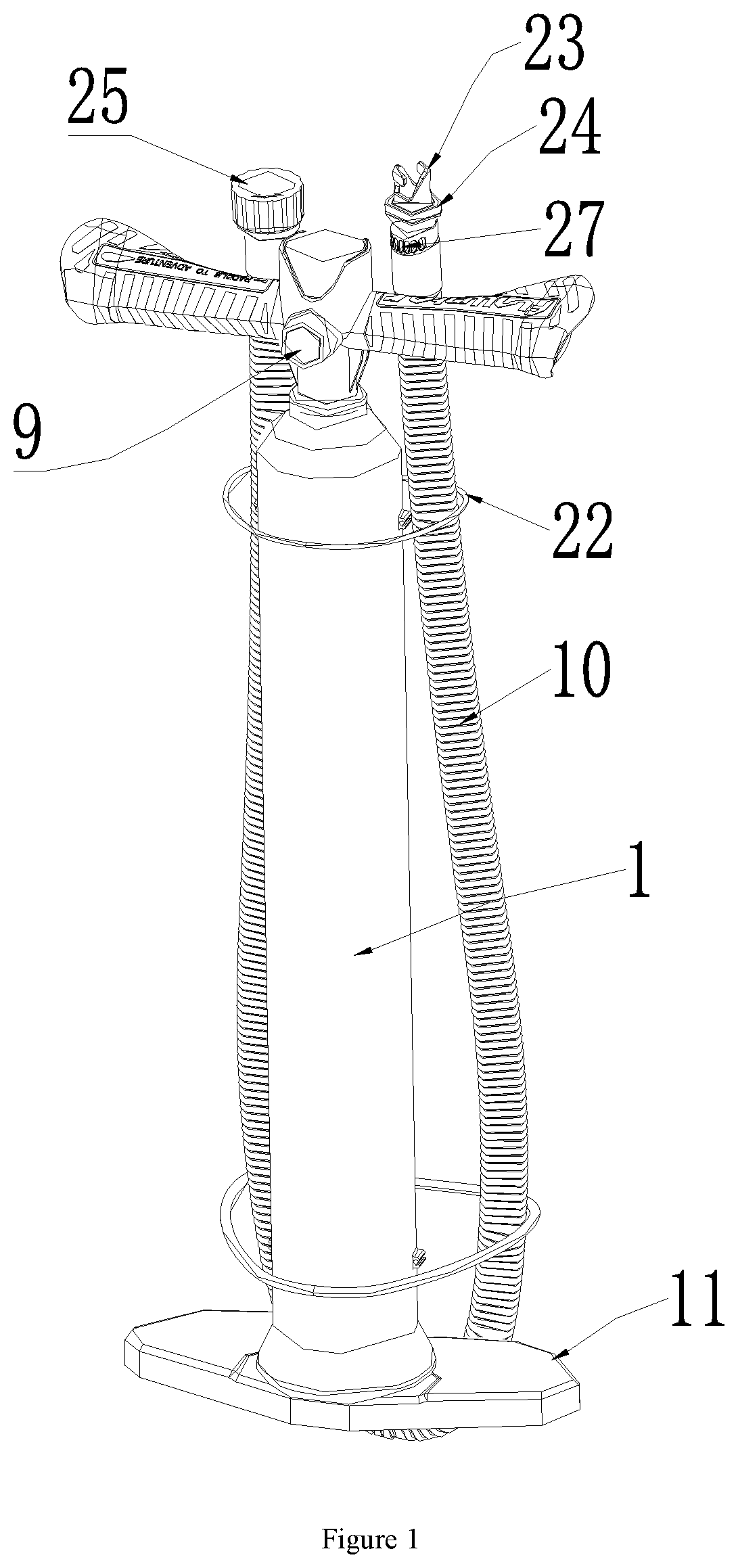 Gas-filling device