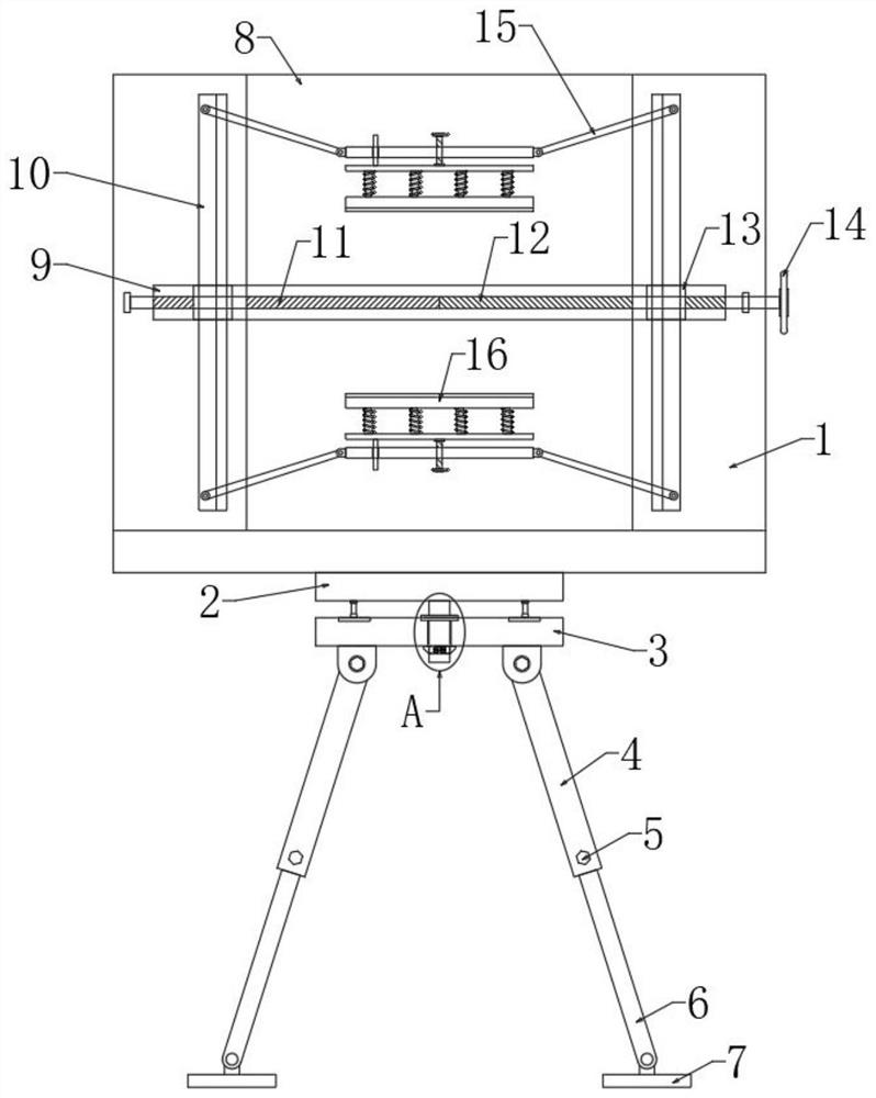 Radio and television editing short film shooting device