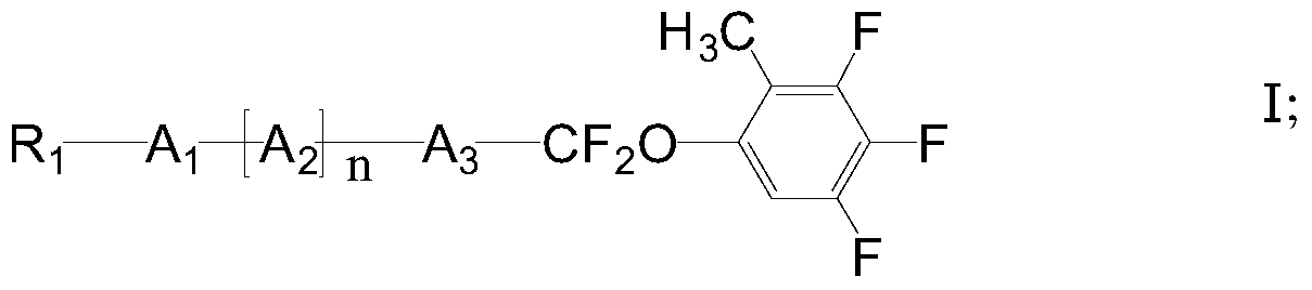 A kind of positive and negative mixed liquid crystal composition and its application