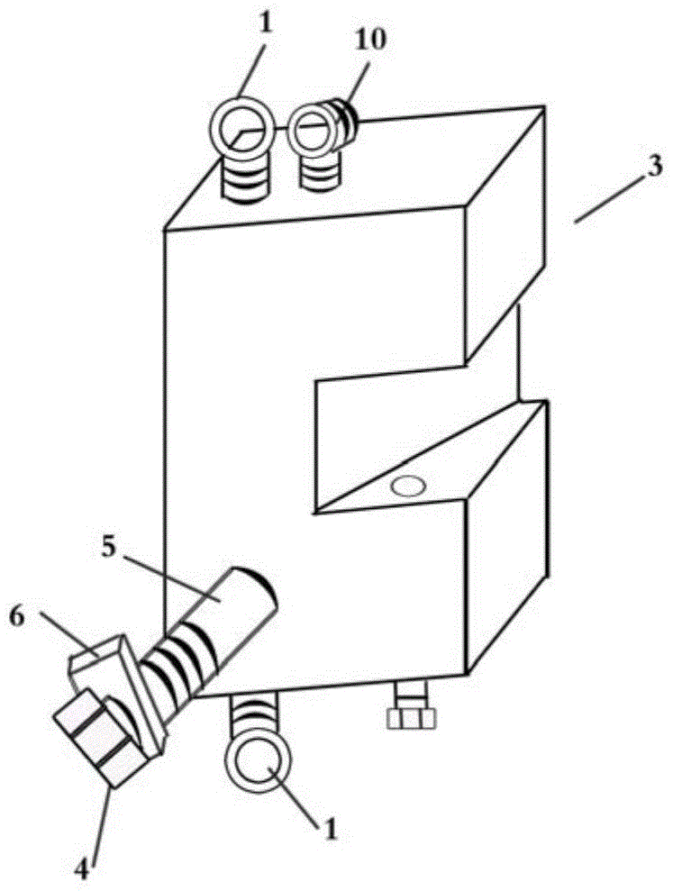 A kind of fitting for live replacement of tension insulator strings for transmission lines above 500kV and its use method