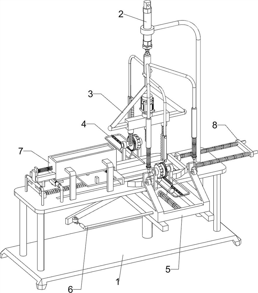 Rough machining equipment for wooden block-shaped building blocks for children