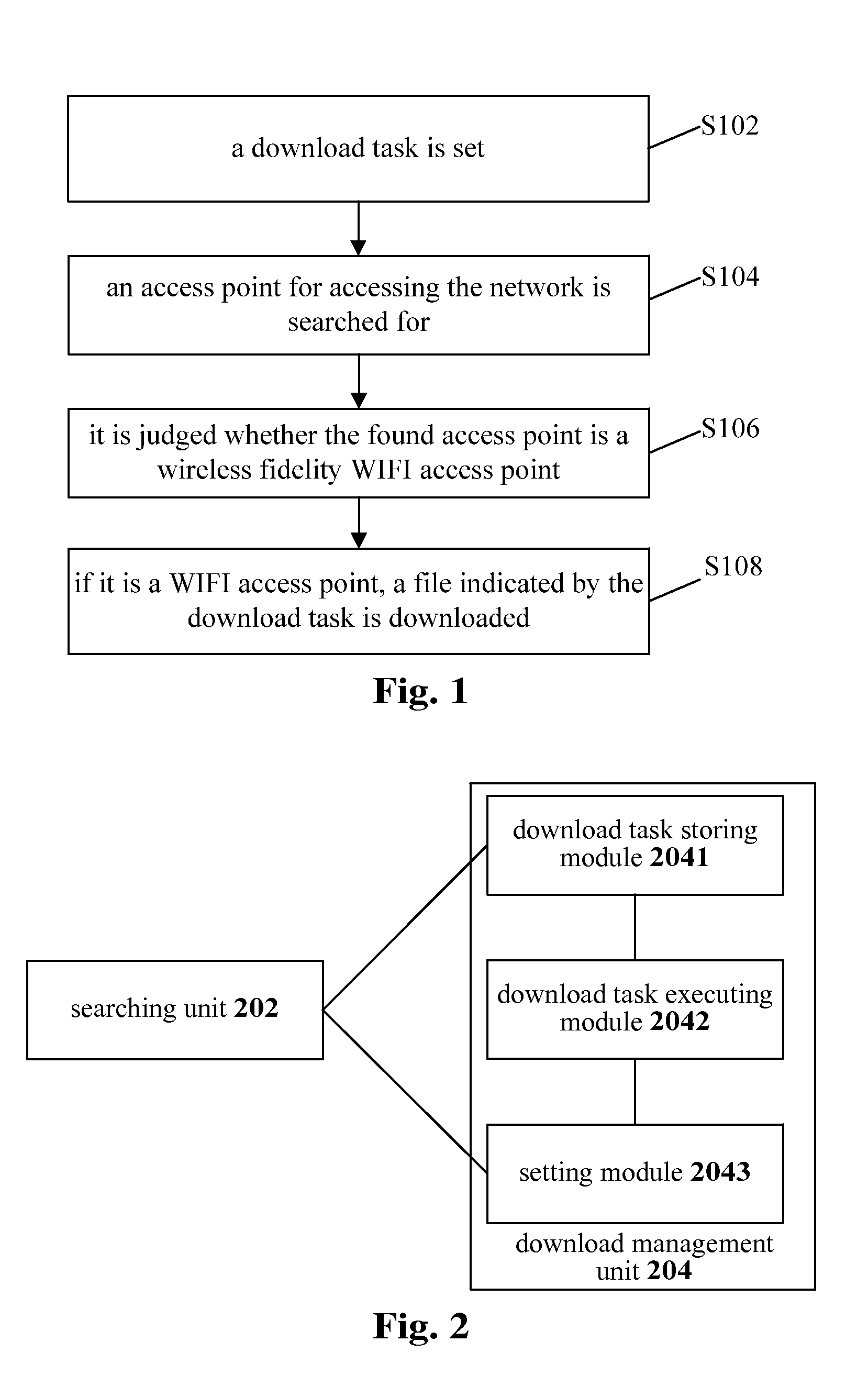 Method and Apparatus for Downloading a File Based on WIFI