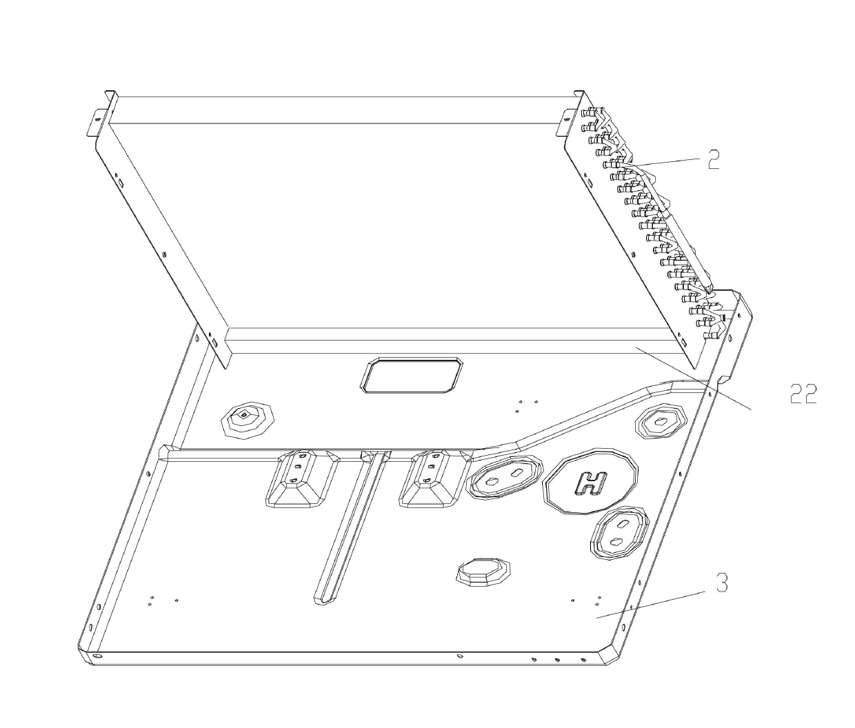 Condensing system for window-type air conditioners