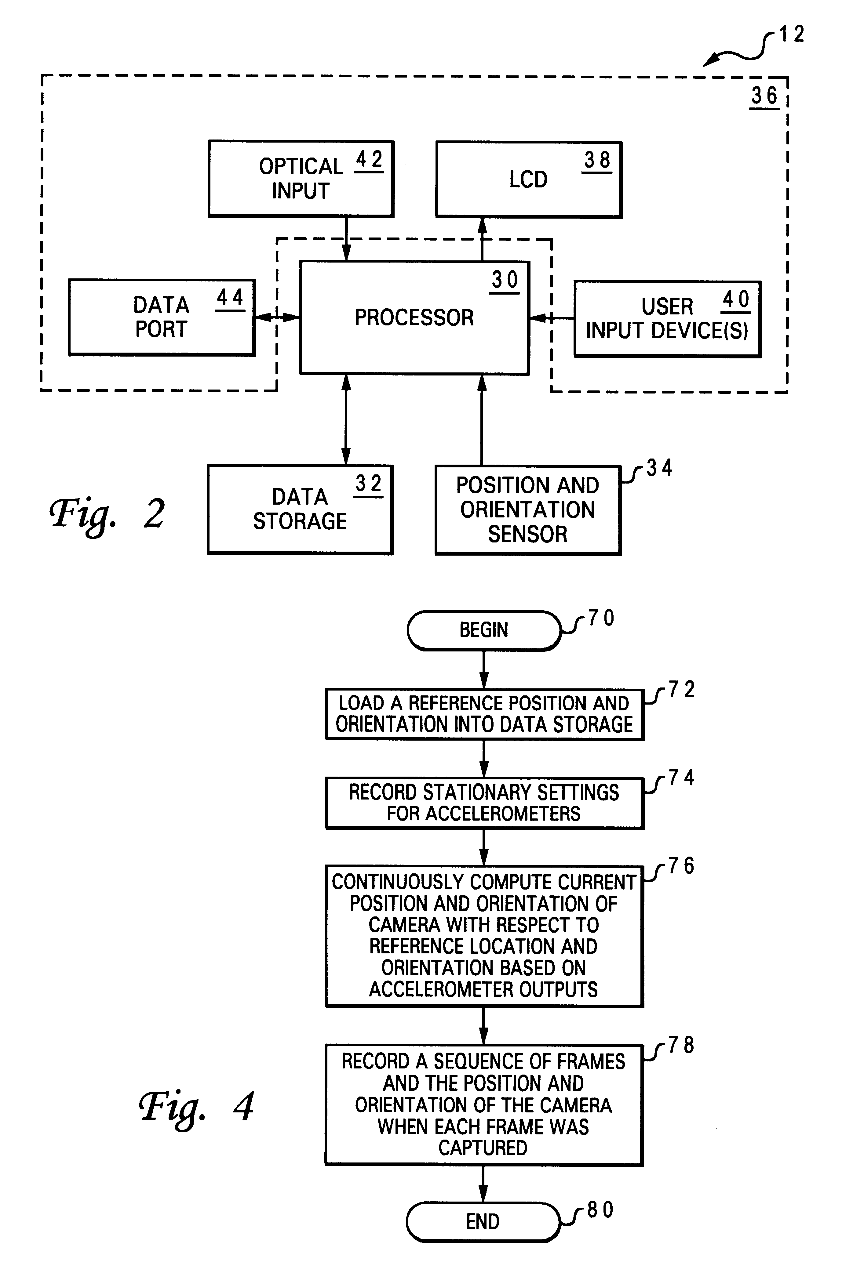 Method and system for constructing a virtual reality environment from spatially related recorded images