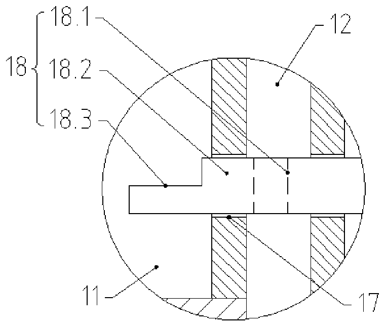 A compact double-rod hydraulic cylinder