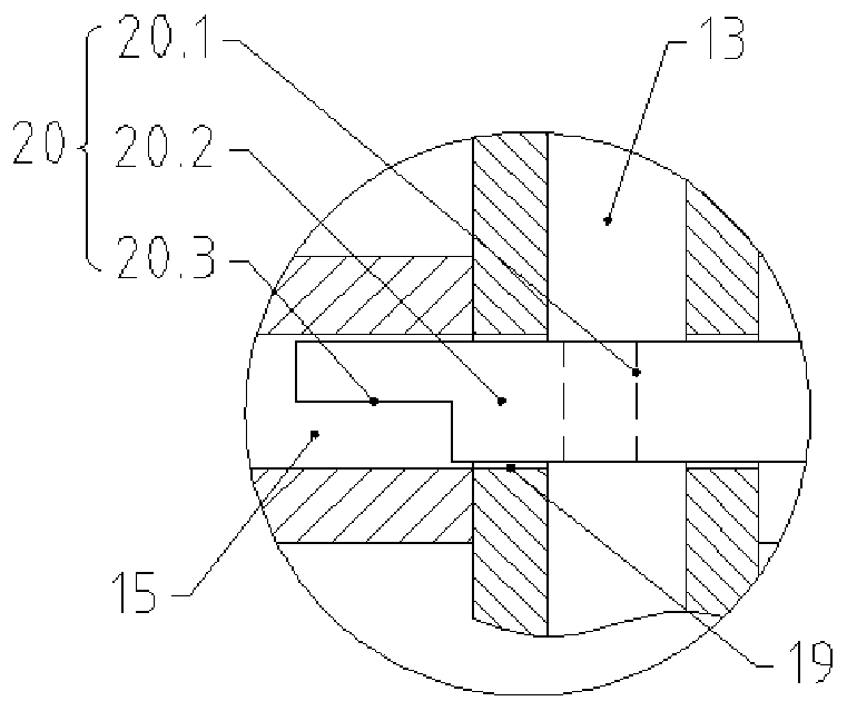 A compact double-rod hydraulic cylinder