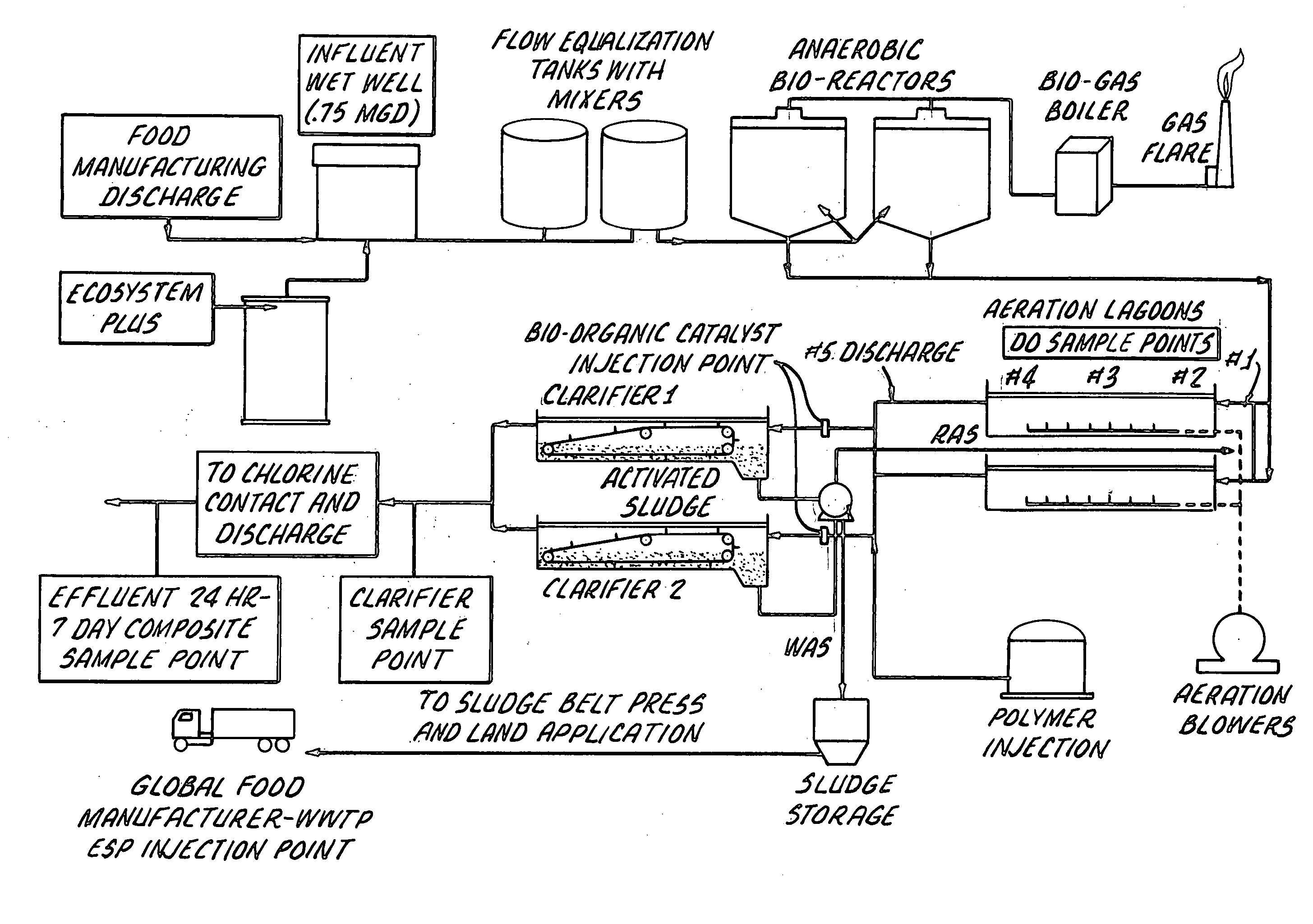 Anaerobic process for treating organic material to generate biogas