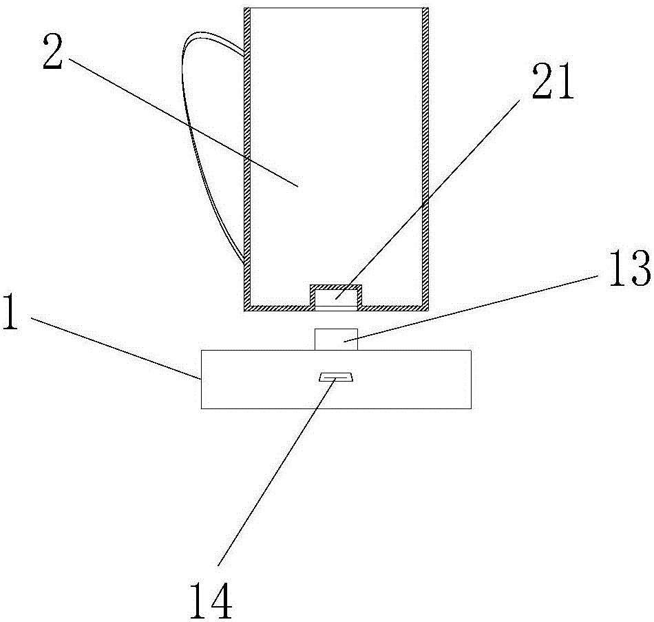 Cup having temperature prompt function