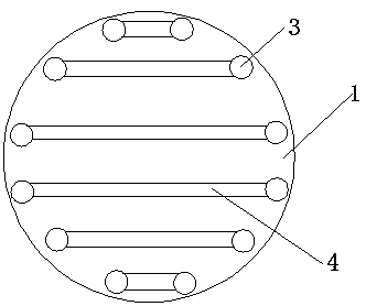 Gas distribution device for medical treatment