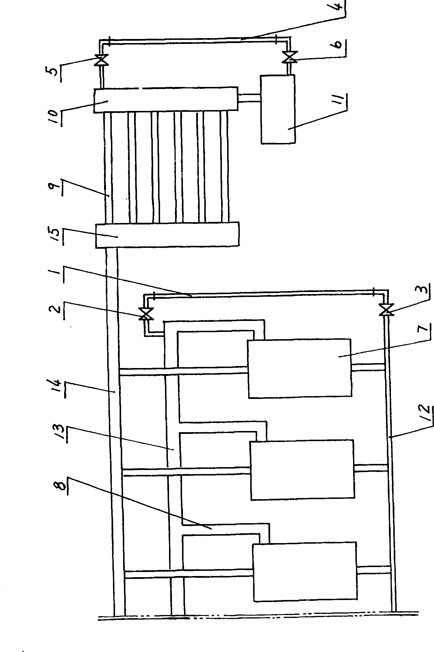 Small-sized refrigerating compressor oil level pipe and liquid level device