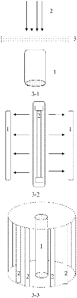 Zinc-aluminum binary hydrotalcite and application thereof as photocatalytic material used for degrading methyl violet