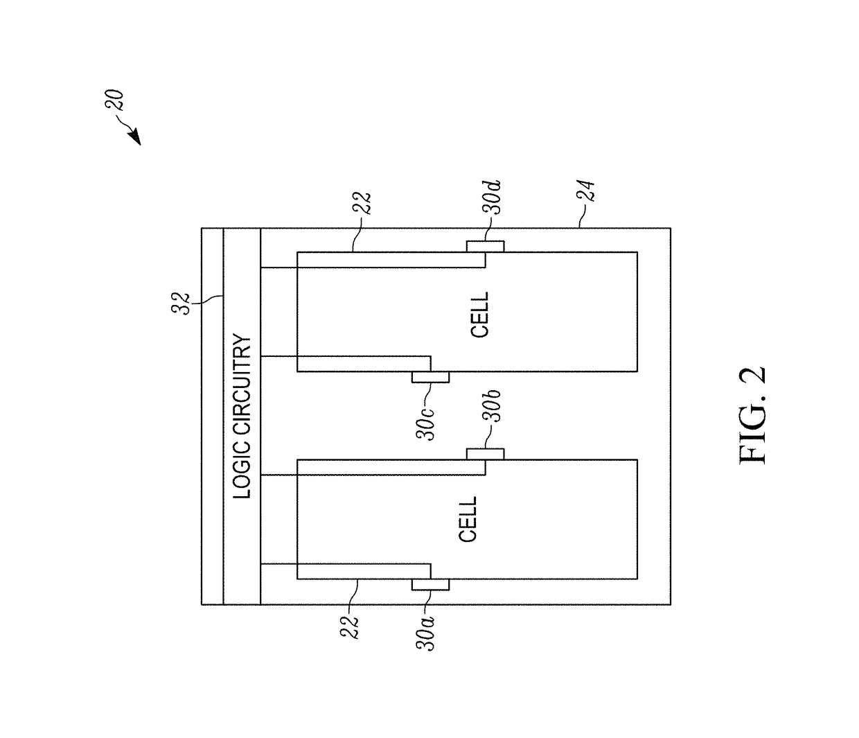 Method and apparatus to detect and manage battery pack cell swell