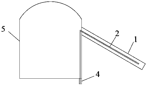 Air inflation start type tunnel drainage system and method