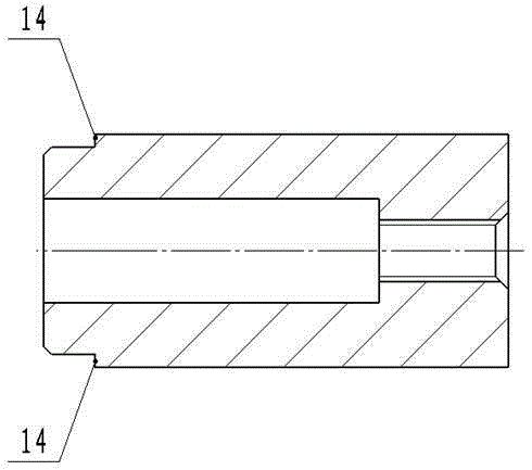 A nuclear fuel element core removal device