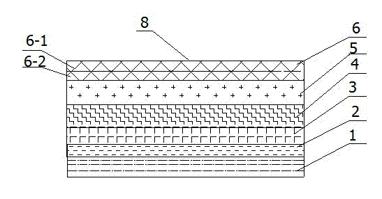 Preparation method for laser hot stamping foil of metal coin and prepared product