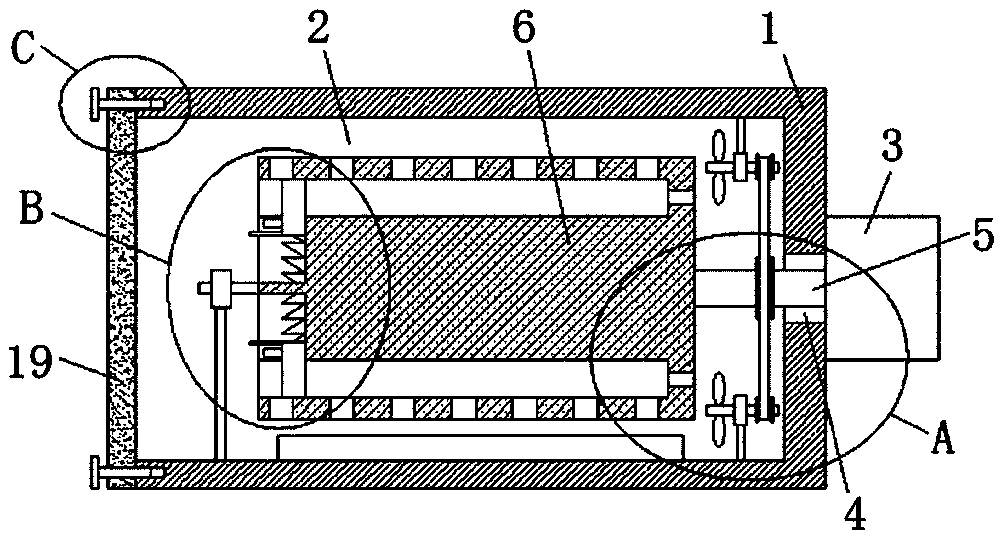 Graphite electrode heating device