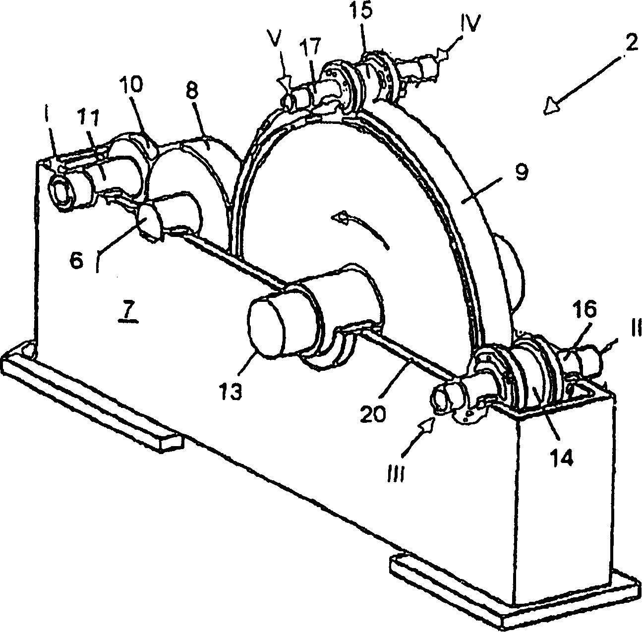 Multistage turbocompressor