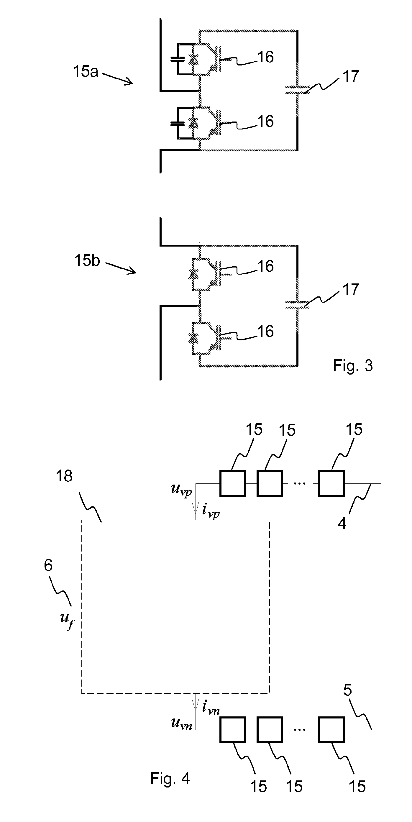 Modular multi-level power converter with second and third order harmonics reduction filter