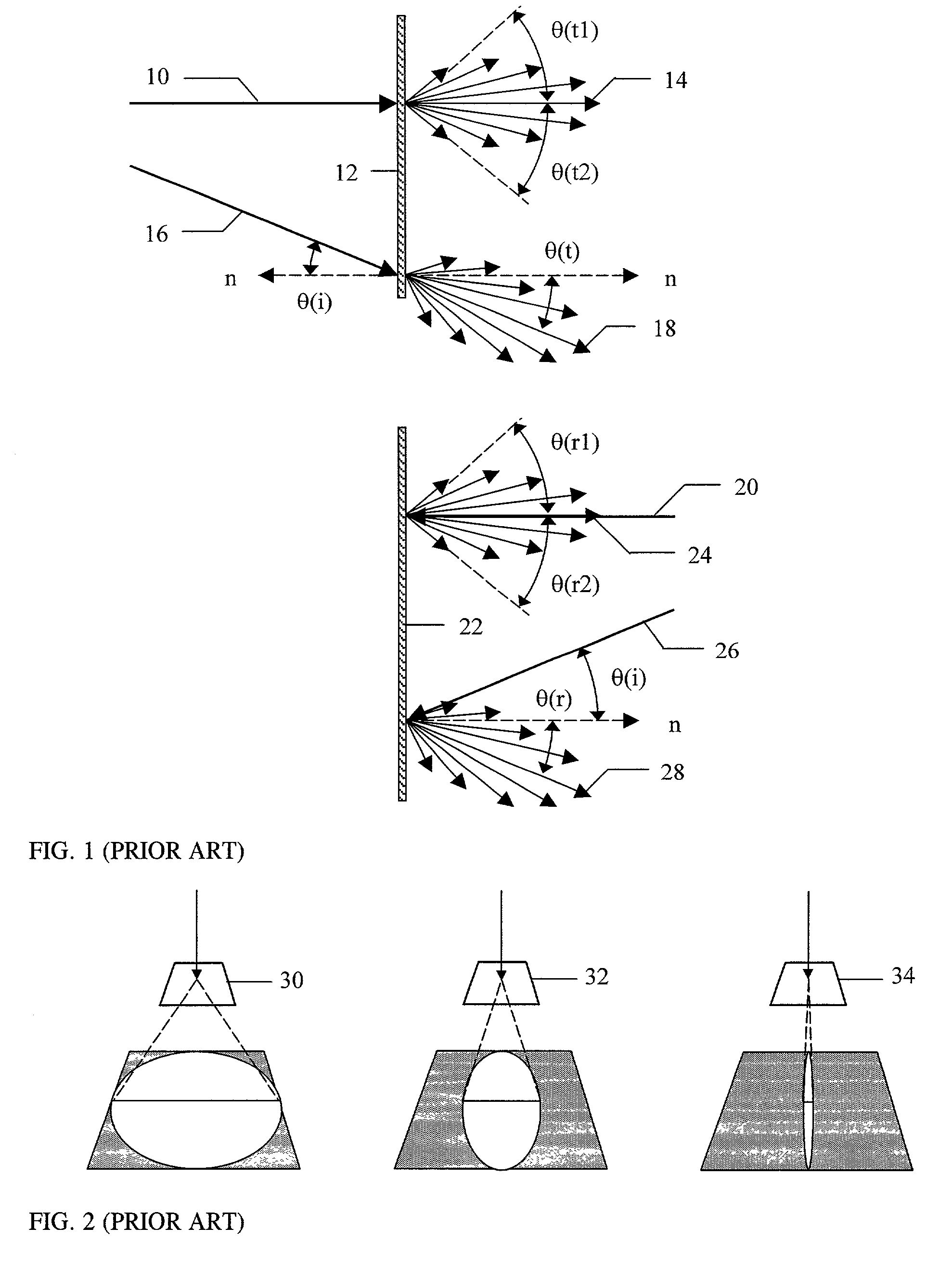 Light control devices and methods implemented with kinoform diffusers having controllable diffusion characteristics