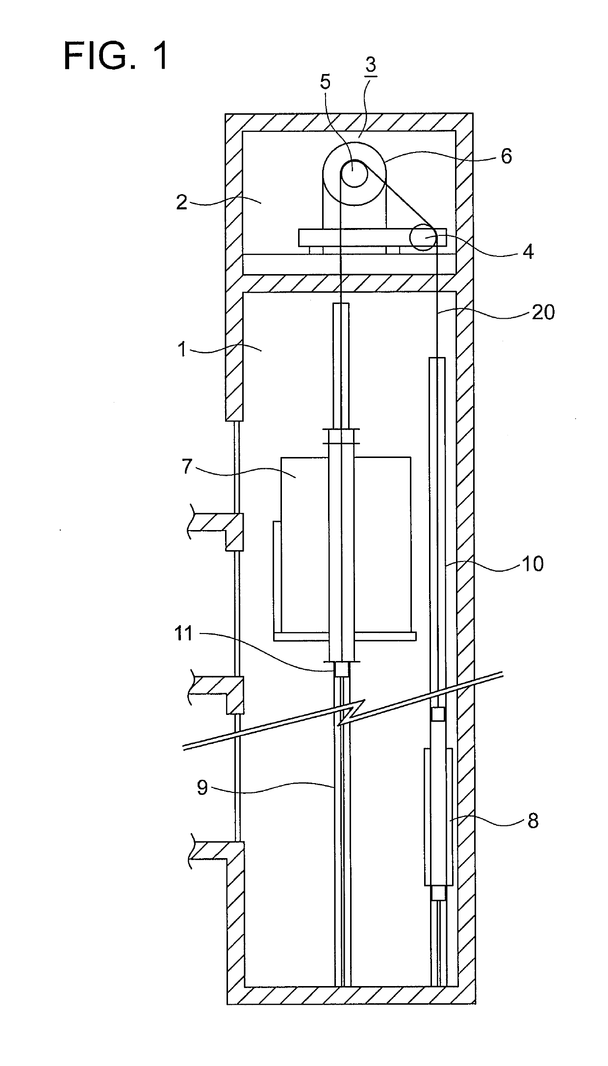 Rope and elevator using same