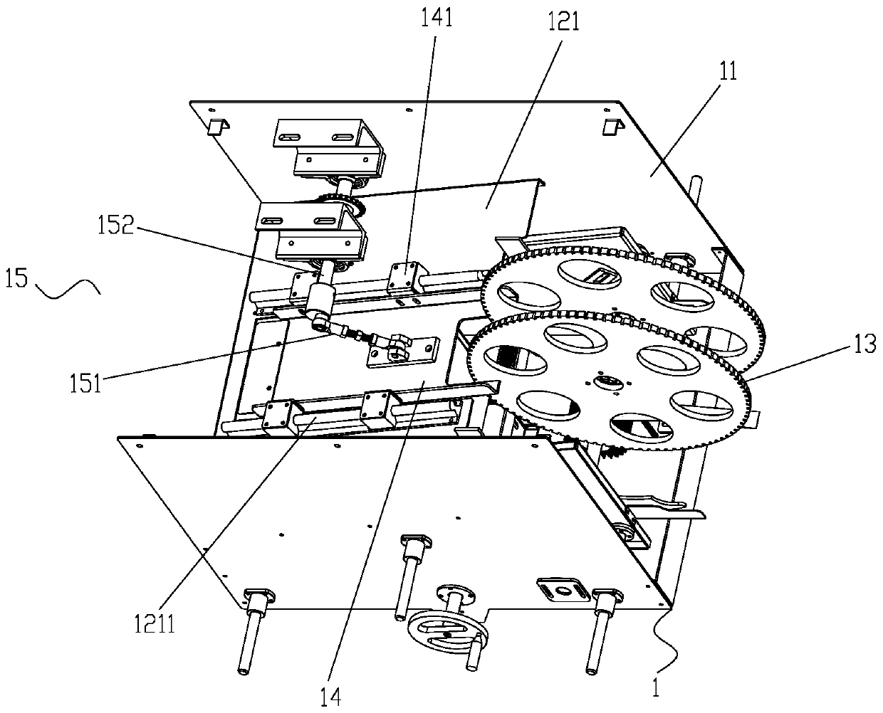 Bamboo stick rough sorting device