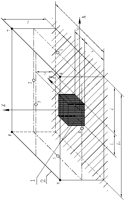Method of determining noise measuring point arrangement based on mean deviation