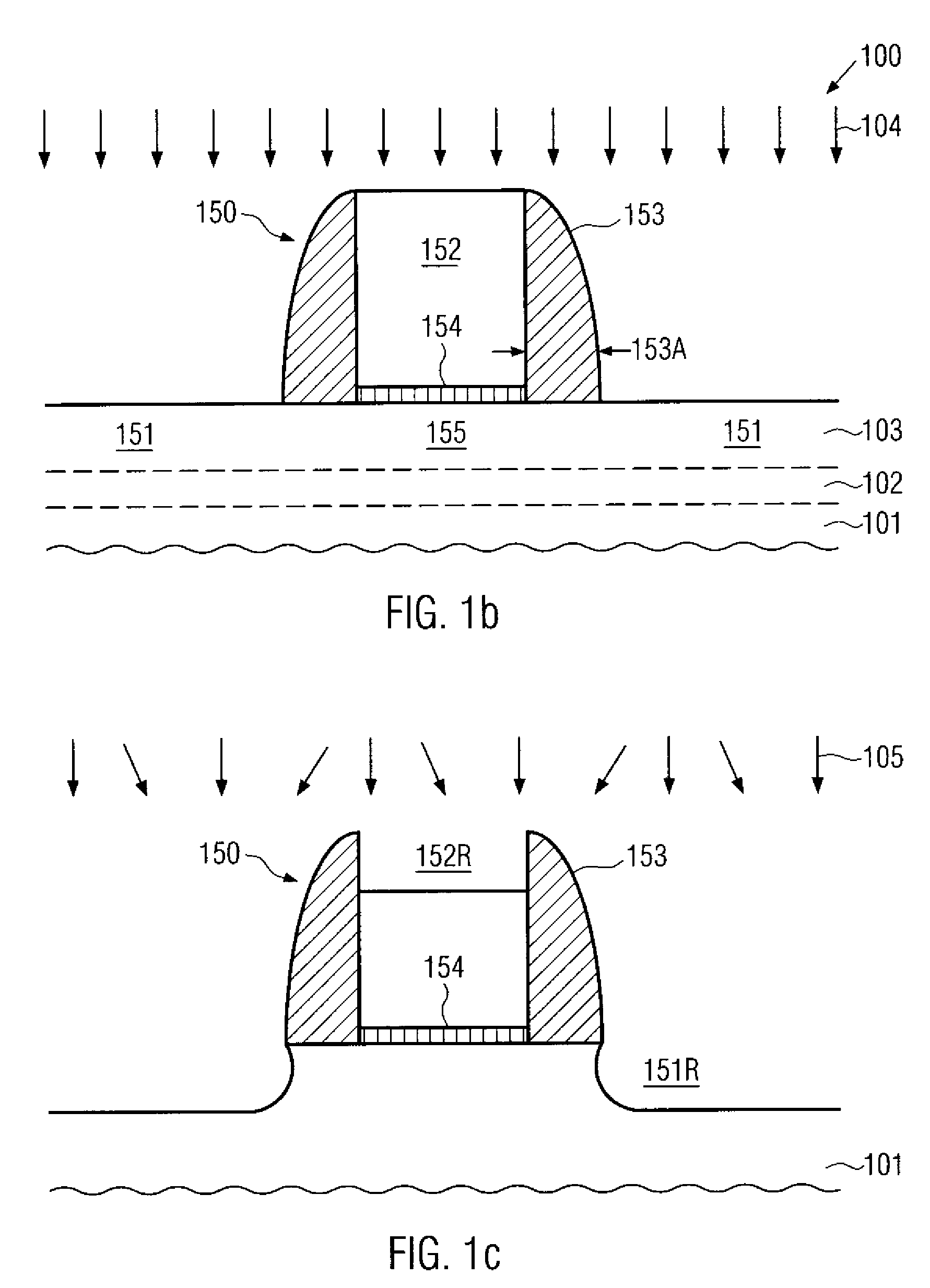 Transistor having a channel with biaxial strain induced by silicon/germanium in the gate electrode
