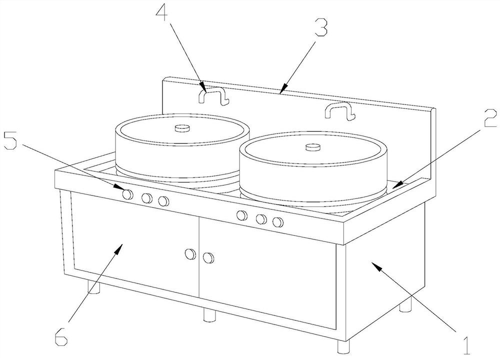 A noodle cooking machine